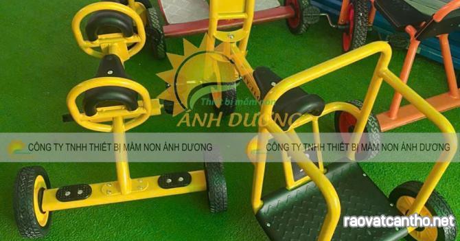 Xe đạp 3 bánh trẻ em hàng nhập khẩu, xe đạp 3 bánh 2 chỗ ngồi