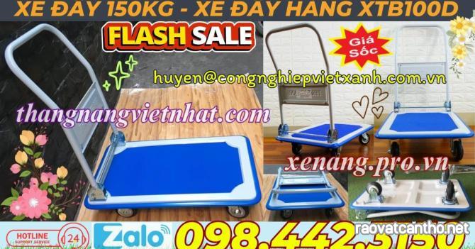 Xe đẩy hàng 150kg XTB100D