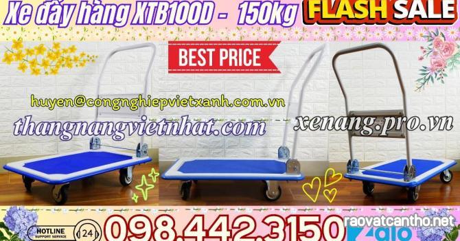 Xe đẩy hàng 150kg XTB100D