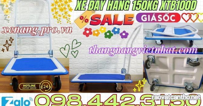 Xe đẩy hàng 150kg XTB100D