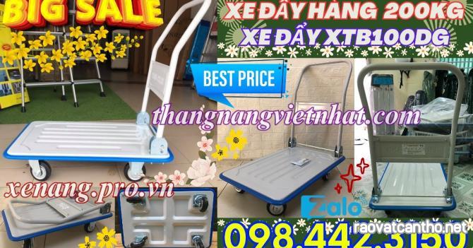 Xe đẩy hàng 200kg XTB100DG