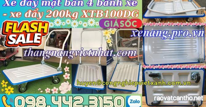 Xe đẩy hàng 200kg XTB100DG