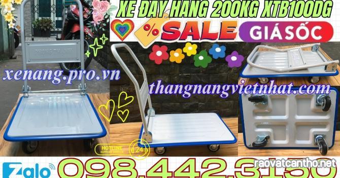 Xe đẩy hàng 200kg XTB100DG