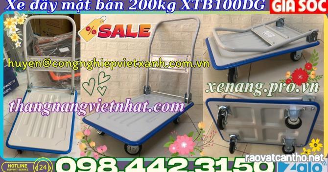 Xe đẩy hàng 200kg XTB100DG