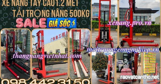 Xe nâng cao mini 500kg nâng cao 1200mm A0.5T/1.2M – NIULI