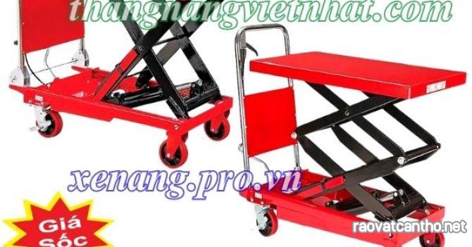 Xe nâng mặt bàn 350kg nâng cao 1.5 mét và 500kg nâng cao 900mm