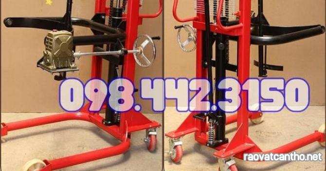 Xe nâng quay đổ phuy COT-0.35 - 350kg nâng cao 1.4 mét giá rẻ