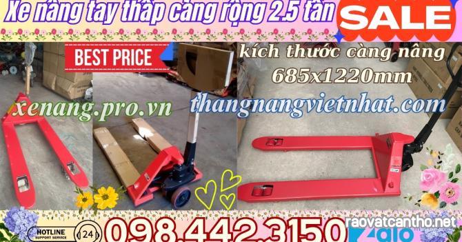 Xe nâng tay 2.5 tấn - 3 tấn - 4 tấn - 5 tấn