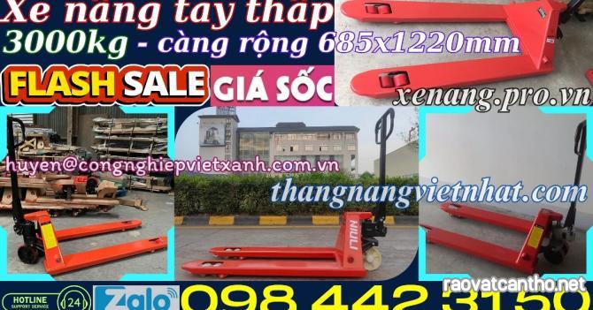 Xe nâng tay 2.5 tấn - 3 tấn - 4 tấn - 5 tấn