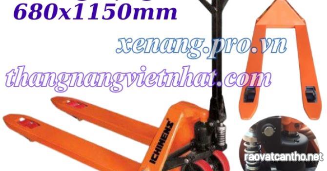 Xe nâng tay 3 tấn càng rộng XT680-1150-3T ICHIMENS