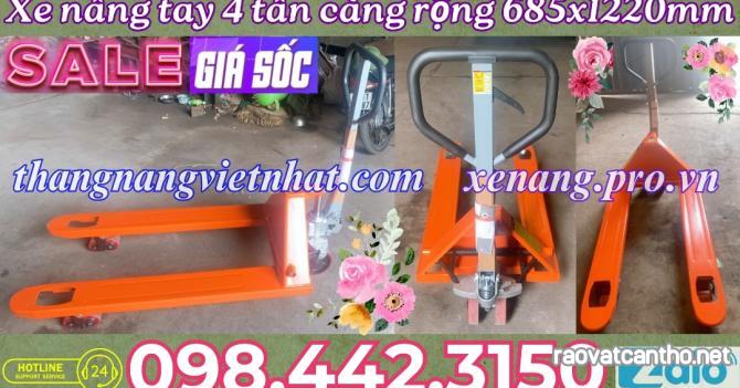 Xe nâng tay 4 tấn càng rộng AC40M – NIULI