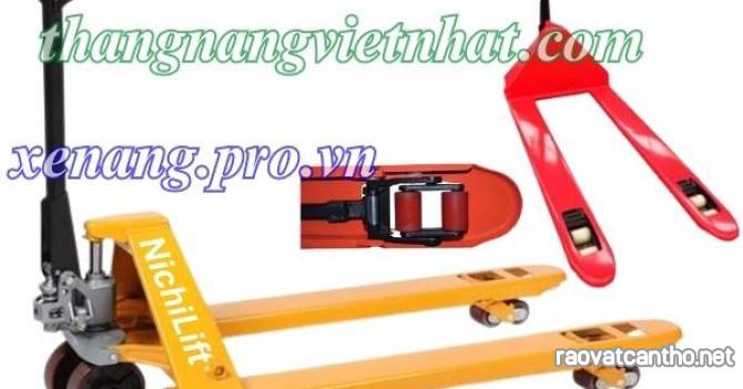 Xe nâng tay siêu thấp 51mm - 2000kg - càng rộng 685x1220mm